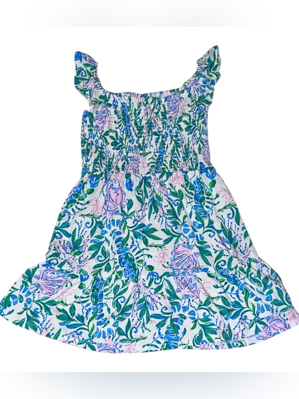 Lilly Pulitzer girls floral sundress - Size XL